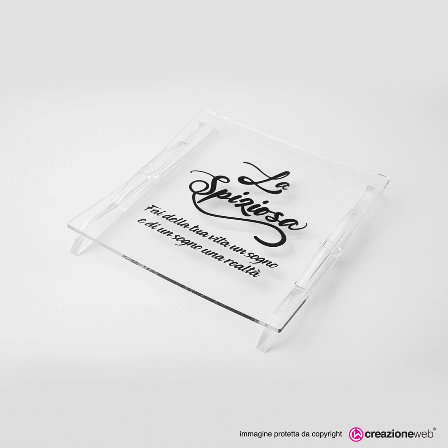 RENDIRESTO PERSONALIZZATO IN PLEXIGLASS • YOTISTUDIO