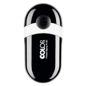 Timbro portatile rotondo