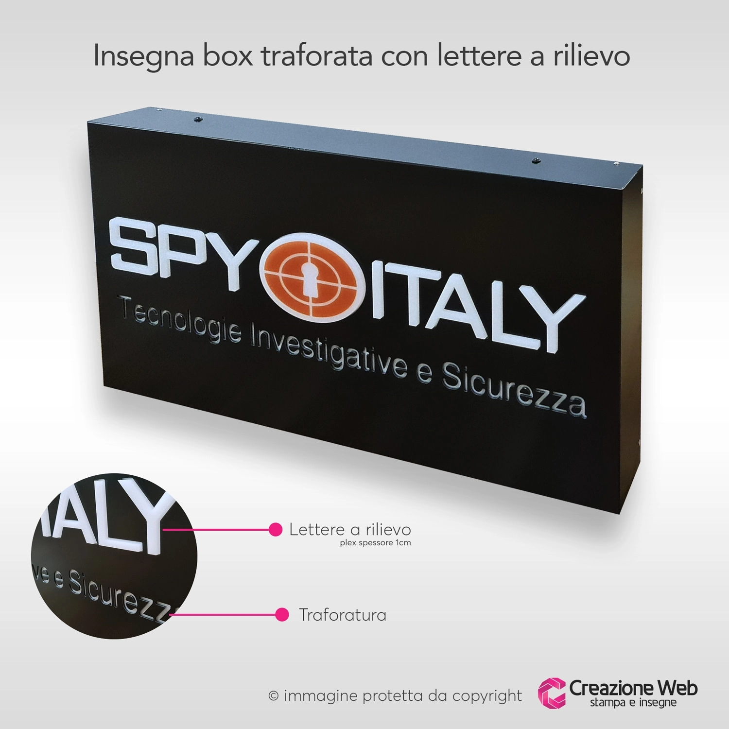 Insegne Luminose Traforate
