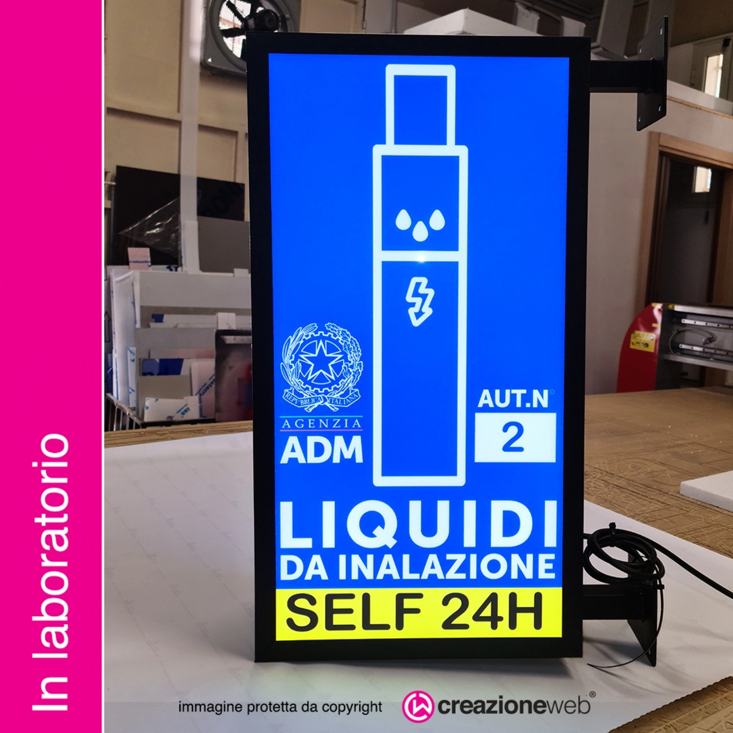 Insegna Liquidi da inalazione
