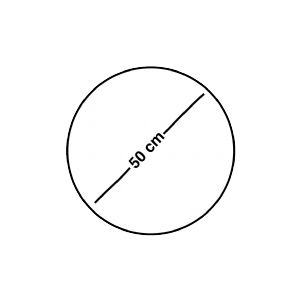 Diametro 50 cm