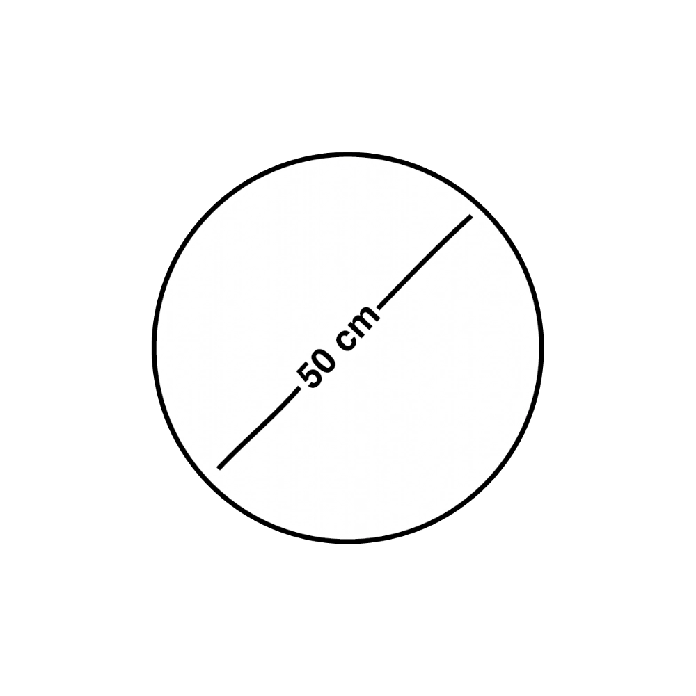 Diametro 50 cm