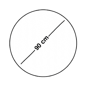 Diametro 90 cm