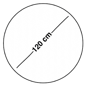 Diametro 120 cm