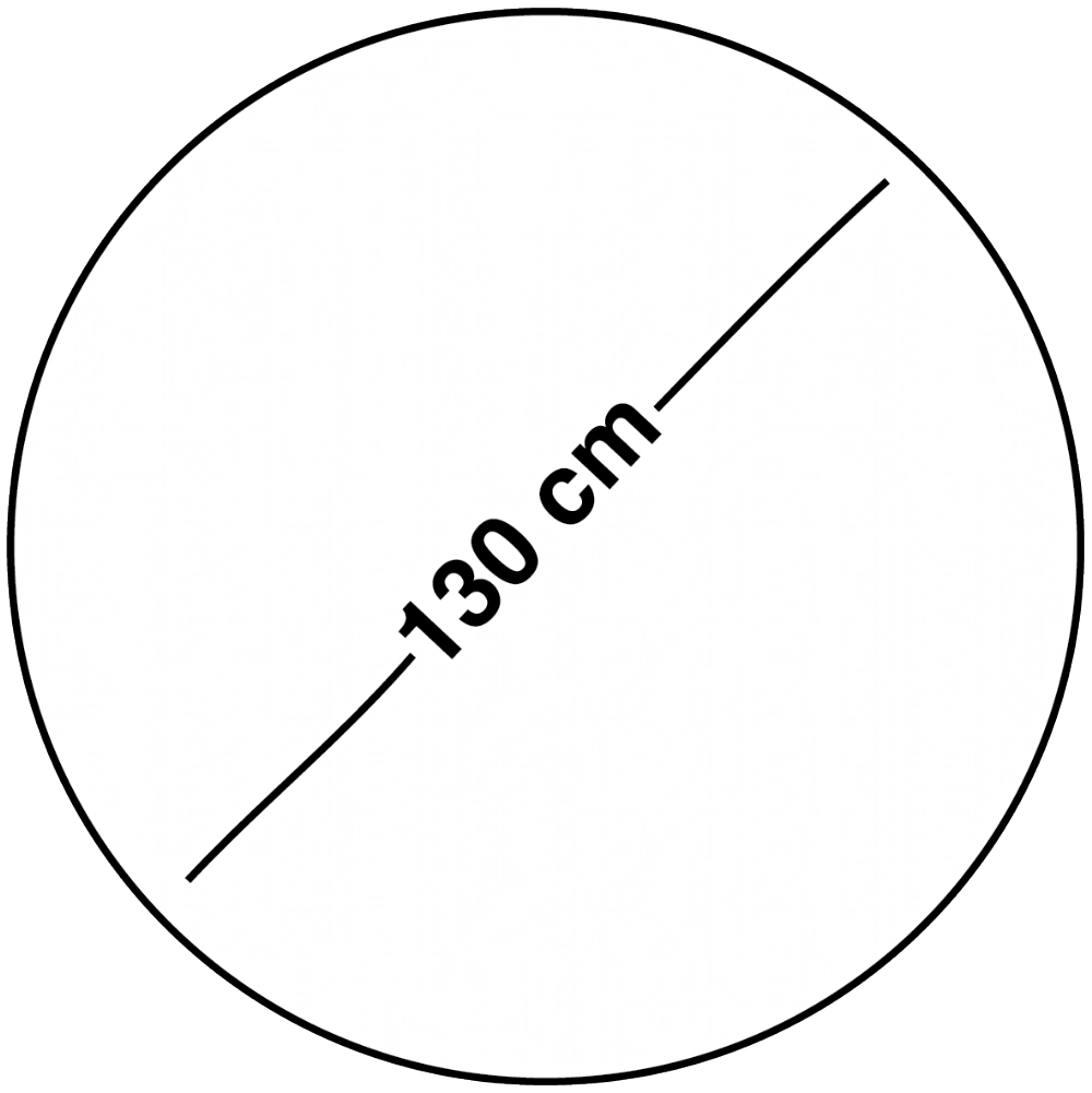 Diametro 130 cm