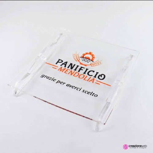 Rendiresto personalizzato in plexiglass