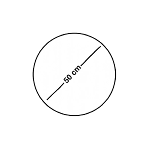 Diametro 50 cm