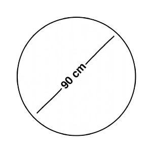 Diametro 90 cm